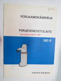 Volvo Penta Purjeveneenvetolaite 110 S Korjaamokäsikirja suomeksi