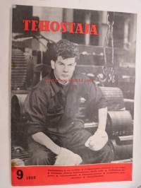Tehostaja 1947 nr 5 / Teollisuuden Työteholiiton lehti, pyrittiin tuotannon järjestelyn ja tehokkuuden parantamiseen, esittelee työtapoja /menetelmiä, koneita