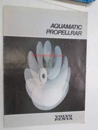 Volvo Penta - Aquamatic propellrar -merimoottorit myyntiesite