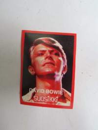 David Bowie -Suosikki-lehden tarra