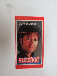 Cliff Richard -Suosikki-lehden tarra