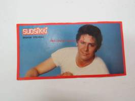 Shakin´Stevens -Suosikki-lehden tarra