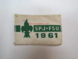 Partio-Scout SPJ / FSU -partiomerkki