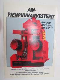 Mefor Oy / AM pienpuuharvesterit AM-200, AM 240 S, AM 280 S -myyntiesite