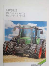 Fendt Favorit 509 C, 510 C, 511 C, 512 C, 514 C, 515 C traktori -myyntiesite englanniksi