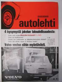 Suomen Autolehti 1969 nr 11, sis. mm. seur. artikkelit / kuvat / mainokset; Ford Maverick, Autobianchi A 112, Renault 6, Vauxhall Viva 1970, katso sisältö kuvista