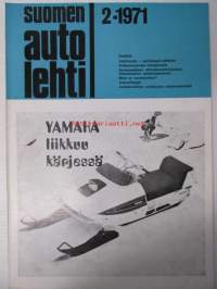 Suomen Autolehti 1971 nr 2, sis. mm. seur. artikkelit / kuvat / mainokset;    ABS järjestelmä lukkituimisen estämiseksi, Daimler-Benz pakettiautot L 206 D/ L 306