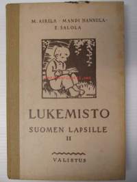 Lukemisto Suomen lapsille II - Kuvitus Rudolf Koivu ja Martta Wendelin