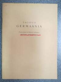 Germaania (Suomentanut ja lyhyesti selittänyt Edwin Linkomies)