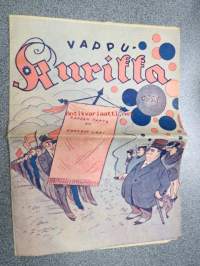 Kurikka 1928 nr 17-18 Vappu-Kurikka, pila- ja satiirilehti