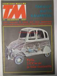 Tekniikan Maailma 1967 nr 11 sis. mm. seur. artikkelit / kuvat / mainokset;                                 Stereokuuntelussa tarvitaan dekooderi, Retkiauto R4,