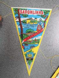 Savonlinna -matkamuistoviiri. 26 cm.