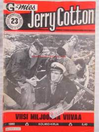 Jerry Cotton 1980 nr 23 Viisi miljoonaa viivaa