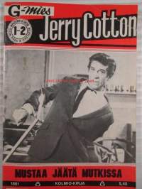 Jerry Cotton 1981 nr 1-2 Mustaa jäätä mutkissa