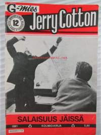 Jerry Cotton 1981 nr 12 Salaisuus jäissä