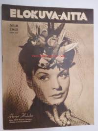 Elokuva-Aitta 1943 nr 18 sis. mm. seur. artikkelit / kuvat; Kansikuvassa Margot Hielscher - Naiset eivät ole enkeleitä, James Cagney, Simo Penttilä,