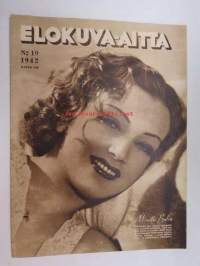 Elokuva-Aitta 1942 nr 19 sis. mm. seur. artikkelit / kuvat; Kansikuvassa Mireille Balin, Lea Joutseno, Jack Londonin Merisusi, Filmi on taidetta - sittenkin!, Sally