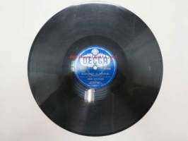 Decca SD 5388 Vieno Kekkonen - Kuutamoa ja varjoja / Rakkauden kiertokulku -savikiekkoäänilevy, 78 rpm