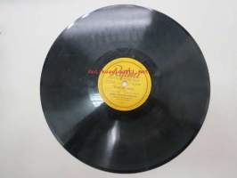 Rytmi R 6229 Chorus Cantorum Finlandiae - Päivä tyköön pois kulkee / Rakkahin Jeesus -savikiekkoäänilevy, 78 rpm