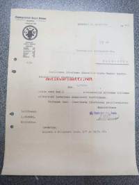 Gust. Ranin Oy, Kuopio, 5.9.1940 -asiakirja / firmalomake