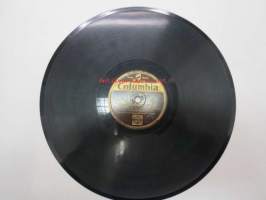 Columbia BY 1 Eugen Malmsten - Syksyllä syntynyt / Syyslehdet lentää -savikiekkoäänilevy, 78 rpm