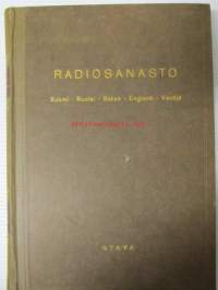 Radiosanasto - Suomi-Ruotsi-Saksa-Englanti-Venäjä
