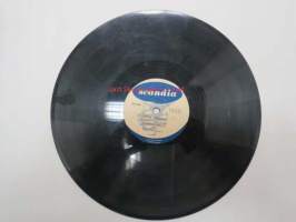 Scandia KS-298 Annikki Tähti - Luna Lunera / Budapestin yössä -savikiekkoäänilevy, 78 rpm