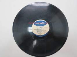 Scandia KS-268 Annikki Tähti - Aurinko tähdet ja kuu / Balladi Olavinlinnasta -savikiekkoäänilevy, 78 rpm