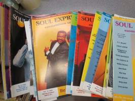 Soul Express -lehtiä 35 kpl vv. 1988-1996