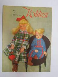 Kotiliesi 1949 nr 3, 1.2.1949, sis. mm. seur. artikkelit / kuvat / mainokset; Fazer kakkukaksoset, ASA-Radio, Mies kodin ja työpaikan välillä, Näin suomalainen