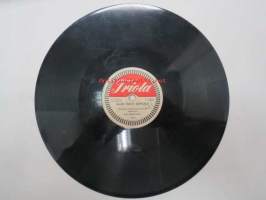 Triola T 4226 Helsingin Saalem-seurakunnan kuoro ja orkesteri - Olin pisara / Saako toinen seppeleesi -savikiekkoäänilevy, 78 rpm