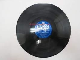 Decca SD 5388 Vieno Kekkonen - Rakkauden kiertokulku / Kuutamoa ja varjoja -savikiekkoäänilevy, 78 rpm