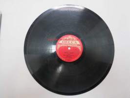 Decca SD 5001 Henry Theel - Kyyneleitä - Mustat silmät -savikiekkoäänilevy, 78 rpm