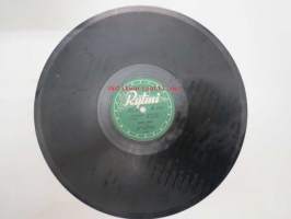 Rytmi VR 6008 Silver Stars och Rytmi-ensemble - Heliga natt / Sylvias julvisa -savikiekkoäänilevy, 78 rpm