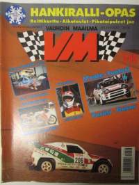 Vauhdin maailma 1993 nr 2 -mm. Formula 1 Asiaa, Ralli-MM monte Carlo, MP-93 Nayttely, Tuomo forsellin V-Max, Jari Suhosen SuperBike, Pontiac Firebird, T/A,