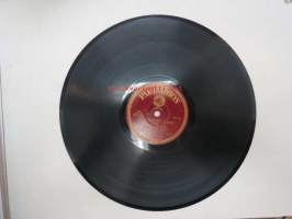 Parlophon B. 36051 Georg Malmstén - Sunnuntai-ilta / Särkynyt onni -savikiekkoäänilevy, 78 rpm