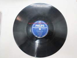 Philips P 40064 Maynie Sirén - Muistojen valssi / Salaisuus -savikiekkoäänilevy, 78 rpm