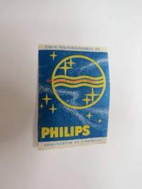 Philips -tulitikkuetiketti
