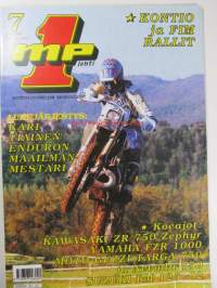 MP 1 lehti 1991 nr 7 -Moottoripyörälehti, katso sisältö kuvista tarkemmin.
