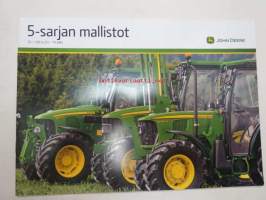 John Deere 5-sarjan mallistot 70-100 hv traktori -myyntiesite