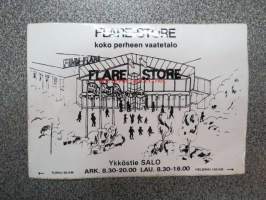 Flare Store Salo -tarra