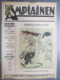 Ampiainen 1923 nr 11 -viipurilainen pila- & satiirilehti