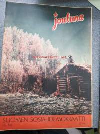 Suomen Sosialidemokraatti 1958 joulunumero, sis. mm. seur. artikkelit; Paavo Rintala - Me olemme kaikki köyhiä laulajapoikia, Miehet määräävät muodin,