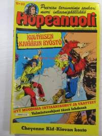 Hopeanuoli 1980 nr 10 Kultaisen kiväärin ryöstö - Preerian tarumainen sankari nuori intiaanipäälikkö