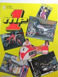 MP 1 lehti 1983 nr 6 -Moottoripyörälehti, katso sisältö kuvista tarkemmin.