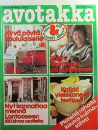 Avotakka 1977 nr 8 - katso sisällysluettelo kuvasta.