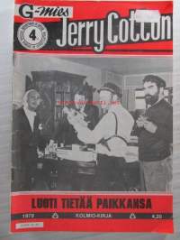 Jerry Cotton 1979 nr 4 Luoti tietää paikkansa