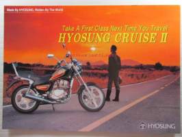 Hyosung cruise II - Moottoripyörä myyntiesite