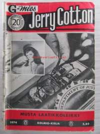 Jerry Cotton 1974 nr 20 - Musta laatikkoleikki