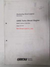 1905 Turbo Diesel Engine / SOHC indirect injection ( type D 8 B ) -Overhauling Diesel engines 2nd volume